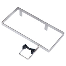 VERMOP-hållare för kemikaliecentral med handtagshållare på travers, 34 x 27 x 9 cm