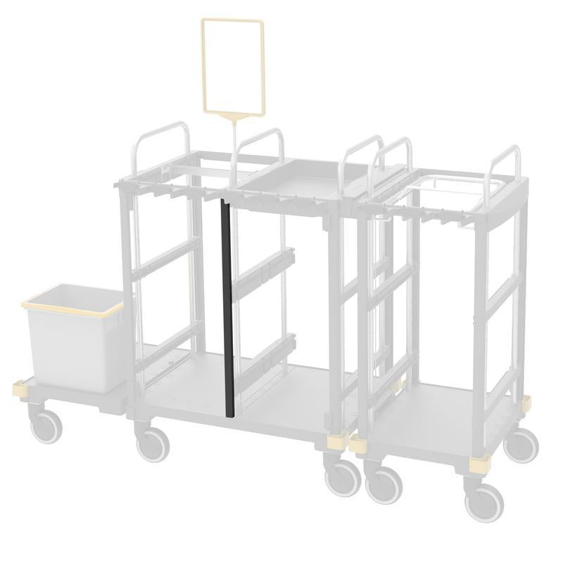 VERMOP mellanlist, antracit 735mm, 74 x 4 x 2 cm | 1 styck 