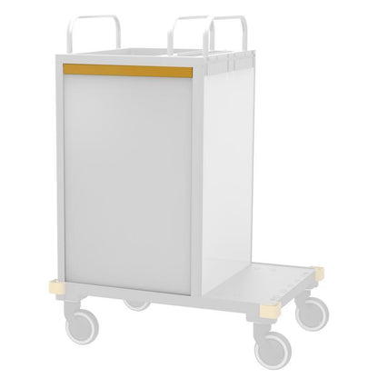 VERMOP bakpanel H+ Verktygslåda Platina Vit, 738 x 48 cm