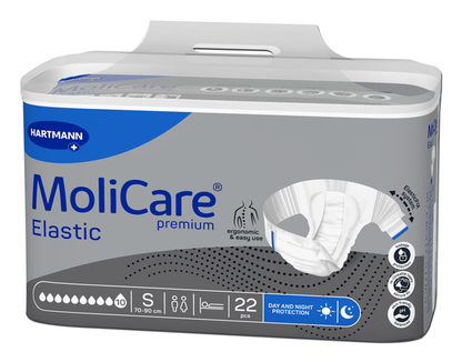 Hartmann Molicare® Premium Elastic, 10 droppar - storlek S -xl