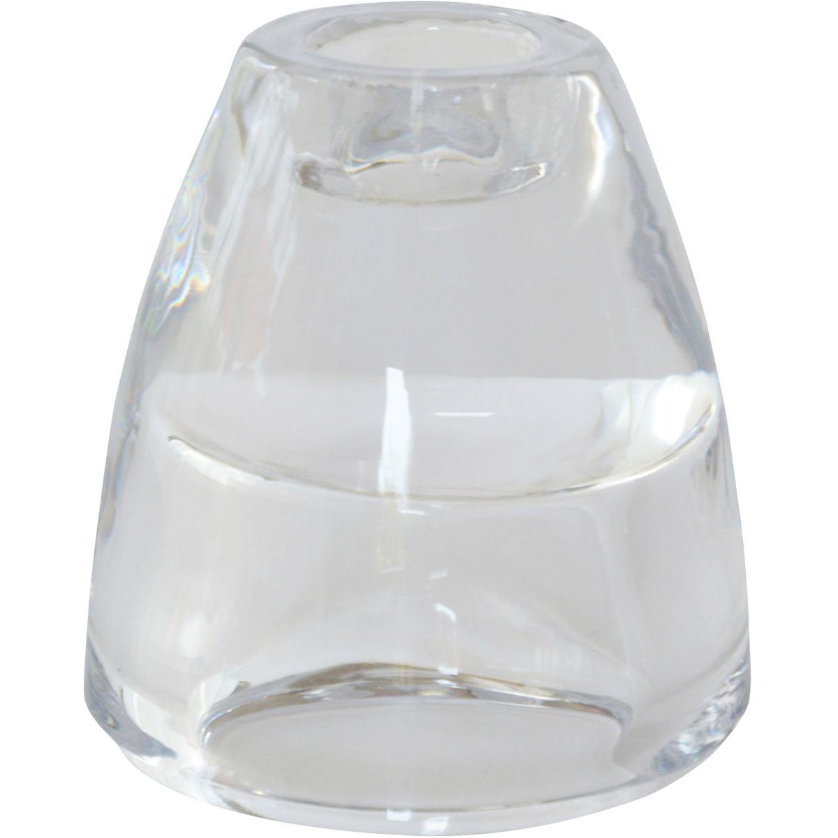 Der Kerzenhalter Glas 2 in 1 von Duni GmbH (68x73 mm, klar, 6 Stück) besticht durch elegantes Design und transparente Oberfläche - perfekt für Hochzeitsdekoration oder stilvolle Anlässe.