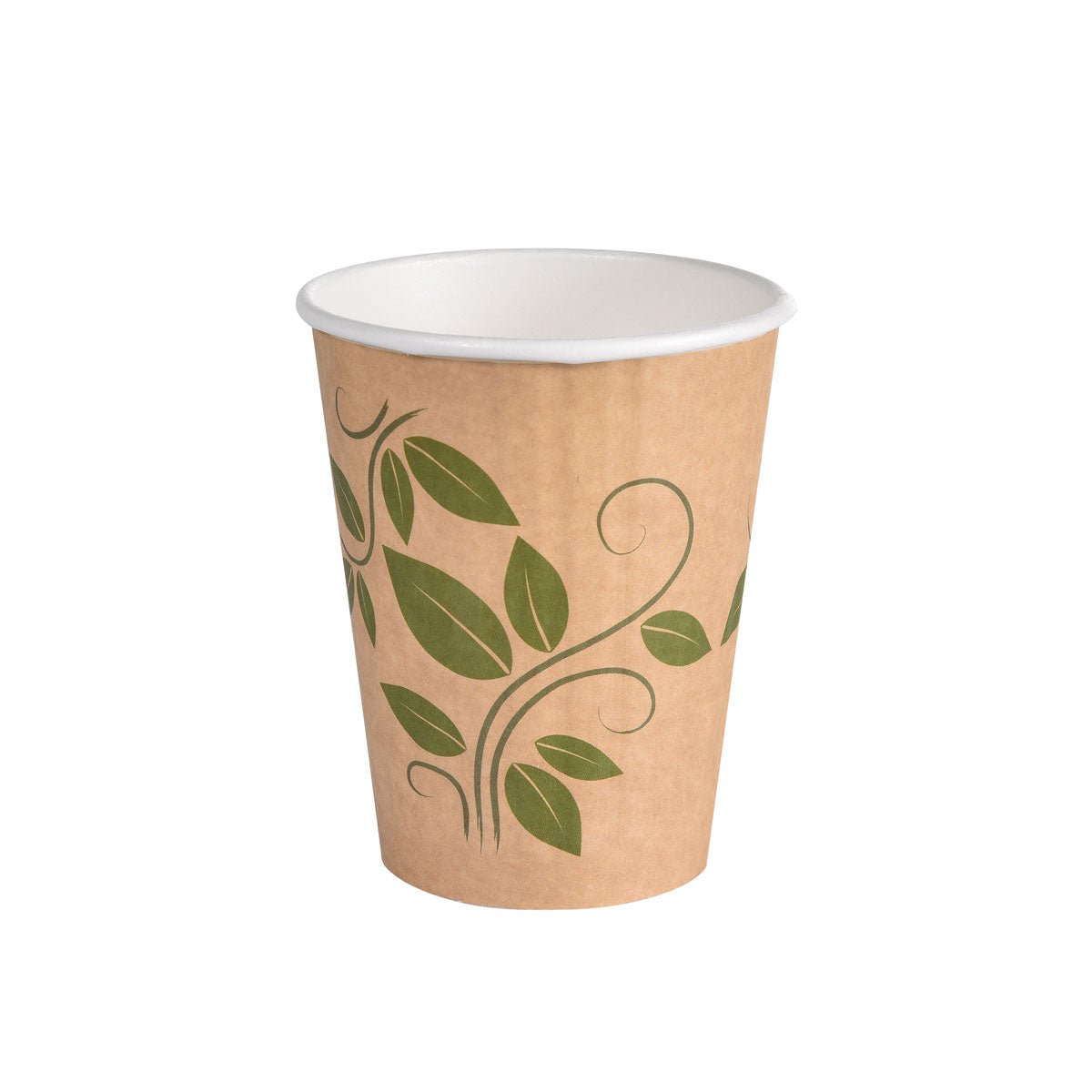 En genomskinlig Deli-Schale Crystal Double Wall termomugg från Duni GmbH visas mot en vit bakgrund. Den dubbelväggiga isoleringen håller drycker varma eller kalla länge.