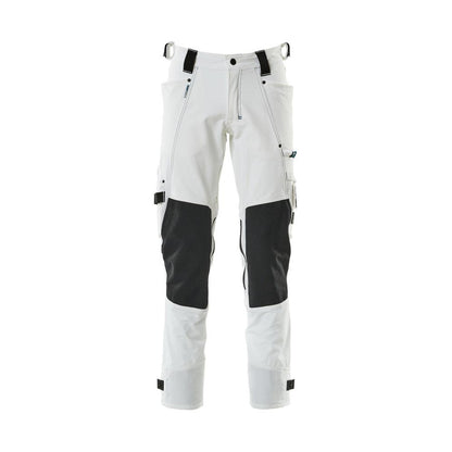 Byxor med knäfickor av Dyneema, stretchbyxor, vit