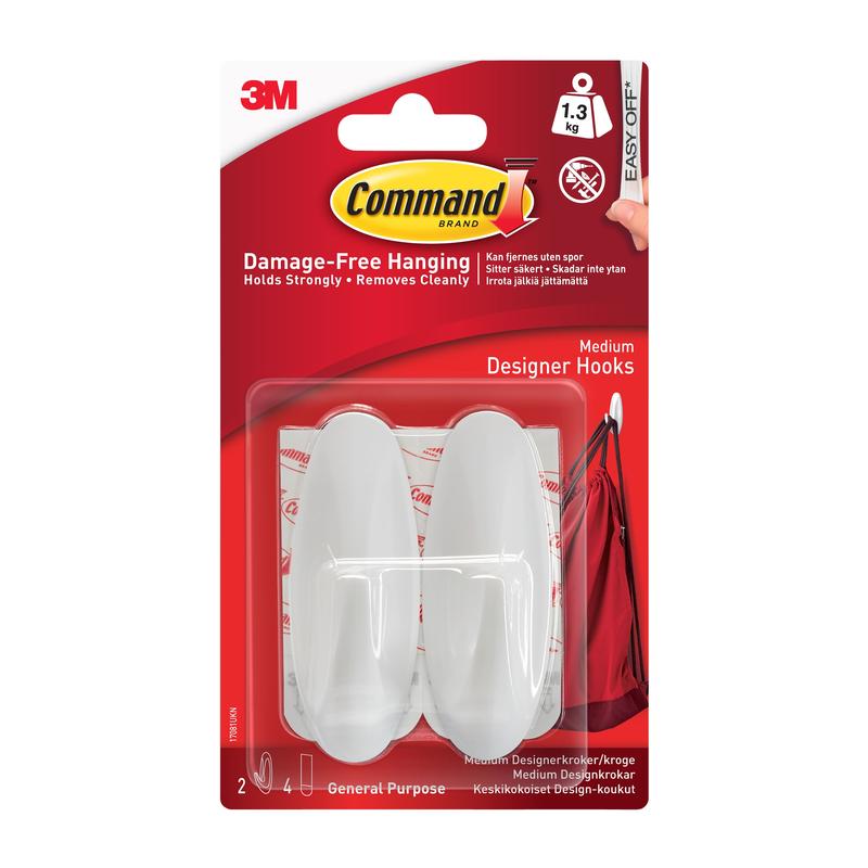 3M™ Command™ Medium Hooks - Förvaring och organisation