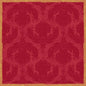 Dunicel-mittelduken 84x84 cm Royal Bordeaux från Duni GmbH visar ett blommigt mönster i vintage-bordeaux-damast med en guldkant i used-look - perfekt för en elegant bordsdekoration. Förpackning med 20 stycken.