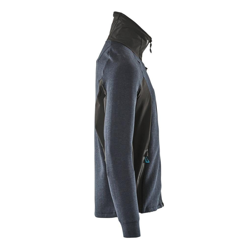 Sweatshirt, dragkedja, tröja med dragkedja i ståkrage med dragkedja