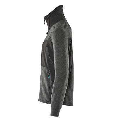 Sweatshirt, dragkedja, tröja med dragkedja i ståkrage med dragkedja