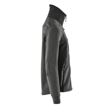 Sweatshirt, dragkedja, tröja med dragkedja i ståkrage med dragkedja