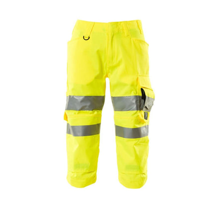 Trekvarts byxor med knäfickor Trekvarts byxor