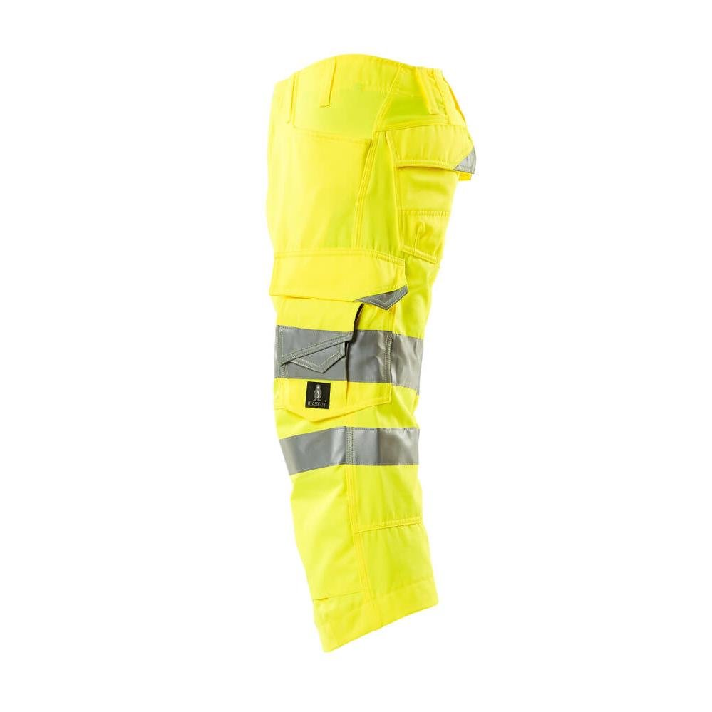 Trekvarts byxor med knäfickor Trekvarts byxor