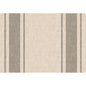Det beige tyget med vertikala mörkgrå fiskbensränder ger designen struktur och stil - idealisk för Duni GmbH Malia Handduksservett 38x54 cm - Svart, mjuk och absorberande design | Förpackning (250 stycken).