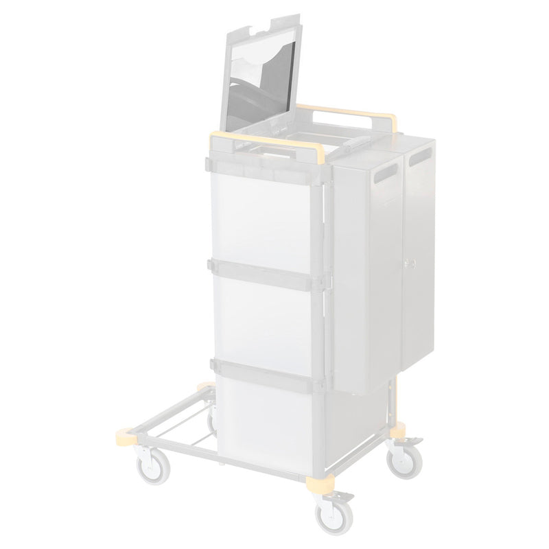 VERMOP hållare för arbetsplan transparent, 34 x 24 x 0,3 cm