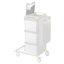 VERMOP hållare för arbetsplan transparent, 34 x 24 x 0,3 cm