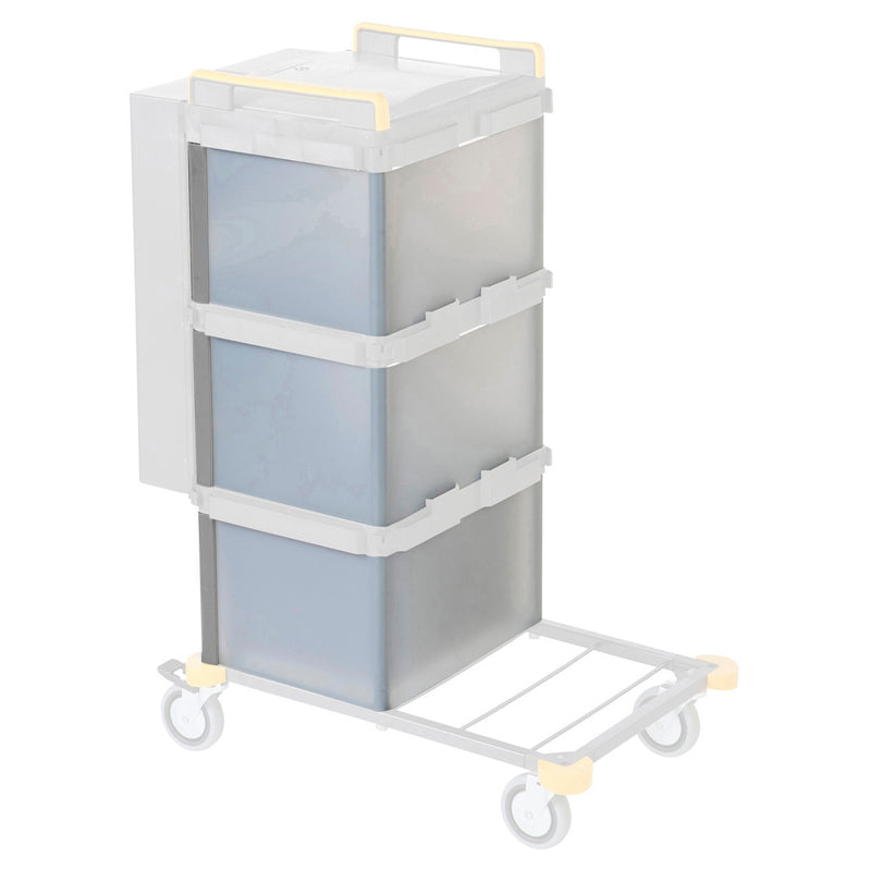 VERMOP panel 3-delad antracit, 100 x 22 x 3 cm