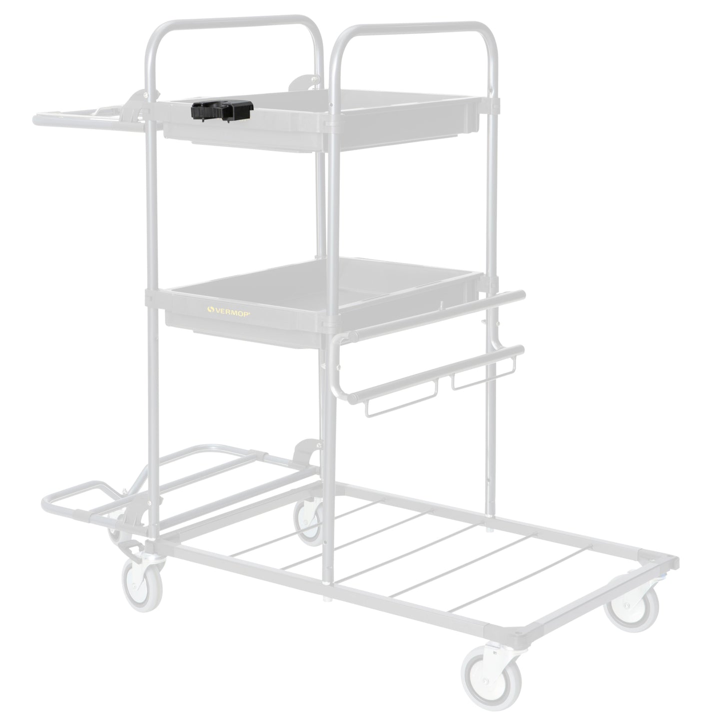 VERMOP handtagshållare på sidan Ø 22-30mm, 9 x 7 x 4 cm