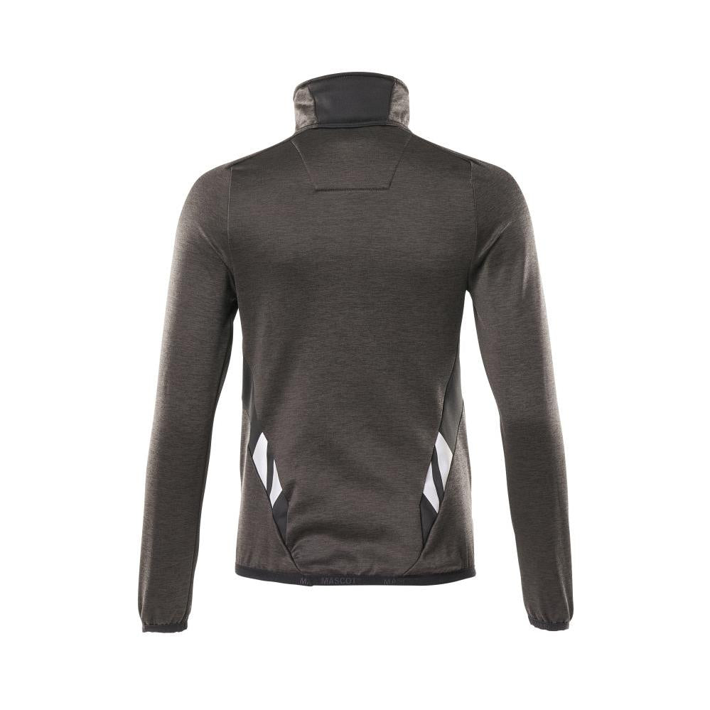 Fleecetröja med kort dragkedja, mikrofleecejacka dam