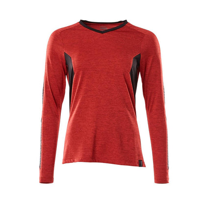 T-shirt, dam, med COOLMAX®, långärmad t-shirt