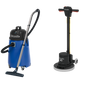 Numatic enskiva maskin HFM1515R / ESM set 5B med vattendammsugare WV800-2 och PadLoc Trei | Förpackning (1 st)