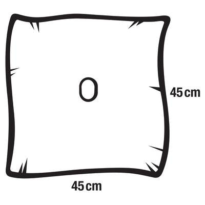 Foliodrape Elastisk 45x45 5 P96St manschett icke-steril | Förpackning (96 stycken)