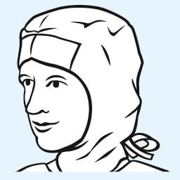 Foliodress Cap Comf Form unst | Förpackning (100 stycken)