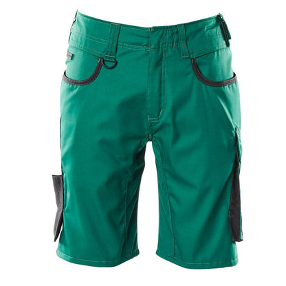 Shorts, lätta shorts, grön/svart