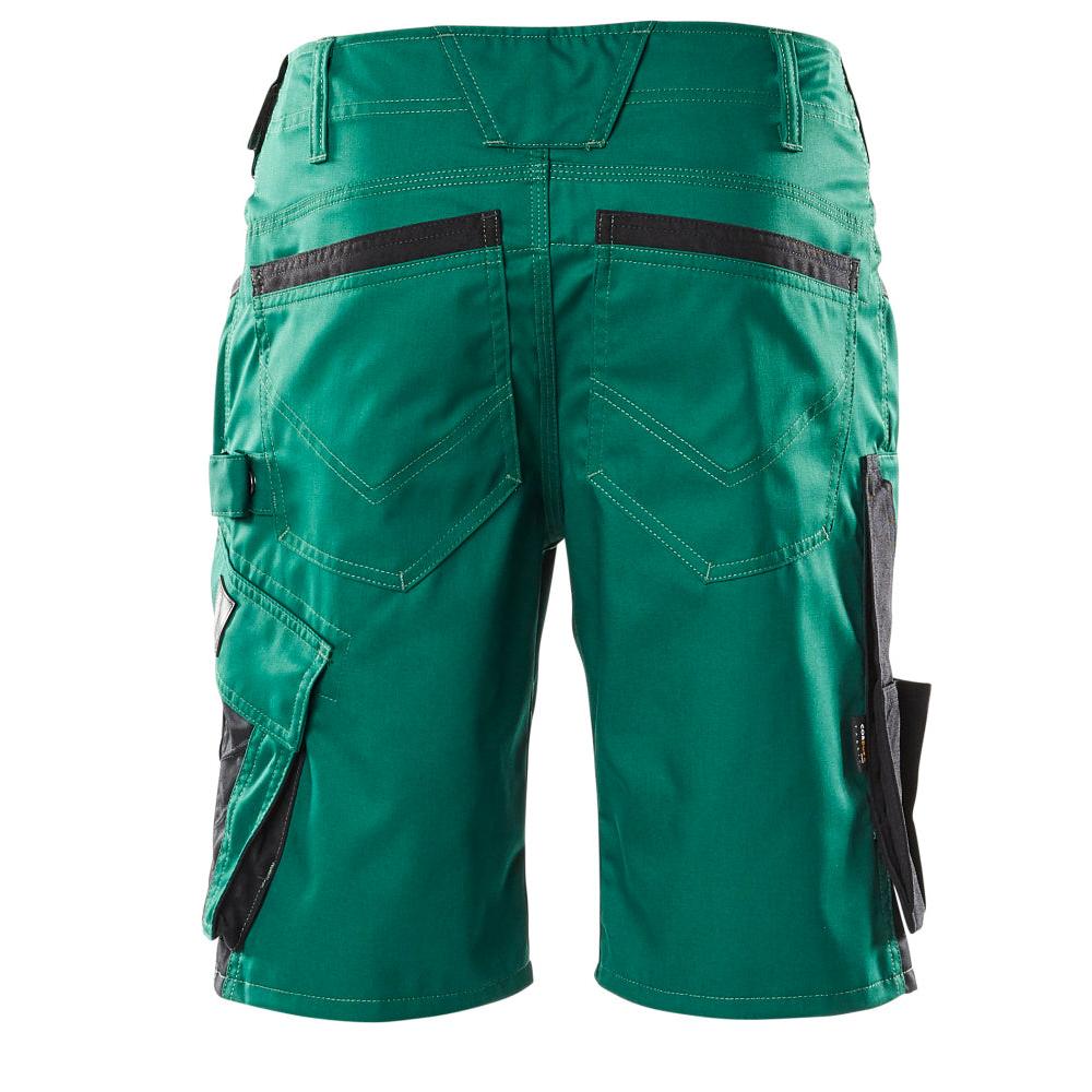 Shorts, lätta shorts, grön/svart