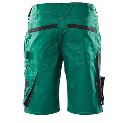 Shorts, lätta shorts, grön/svart