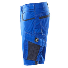Shorts, lätta shorts, majsblå/svartblå