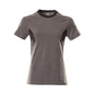T-shirt, dam T-shirt, mörk antracit/svart