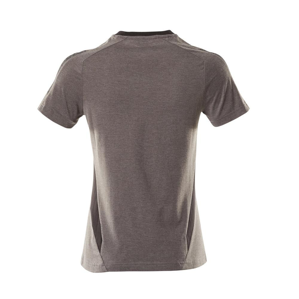 T-shirt, dam T-shirt, mörk antracit/svart