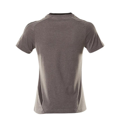 T-shirt, dam T-shirt, mörk antracit/svart