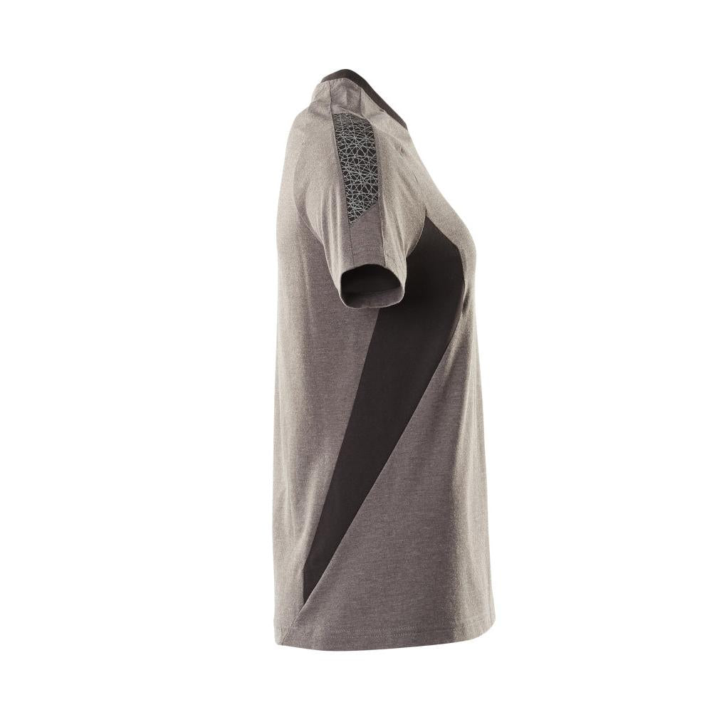 T-shirt, dam T-shirt, mörk antracit/svart