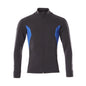 Sweatshirt med dragkedja, modern passform med dragkedja