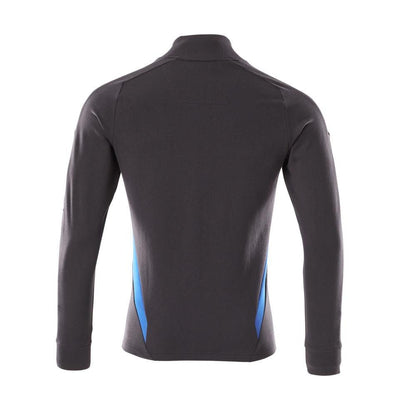 Sweatshirt med dragkedja, modern passform med dragkedja
