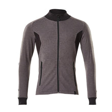 Sweatshirt med dragkedja, modern passform med dragkedja