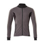 Sweatshirt med dragkedja, modern passform med dragkedja
