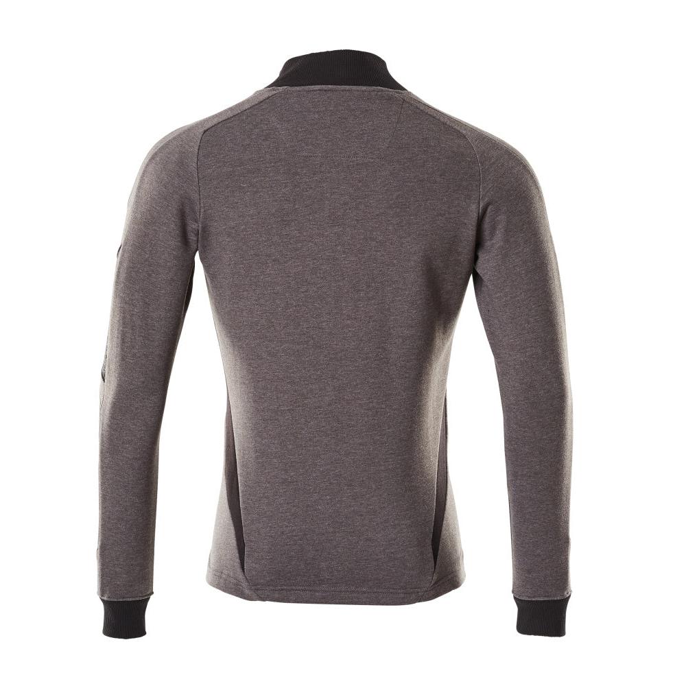 Sweatshirt med dragkedja, modern passform med dragkedja