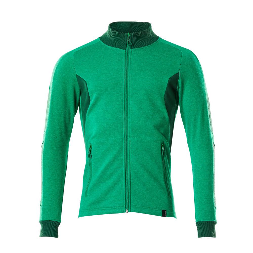 Sweatshirt med dragkedja, modern passform med dragkedja