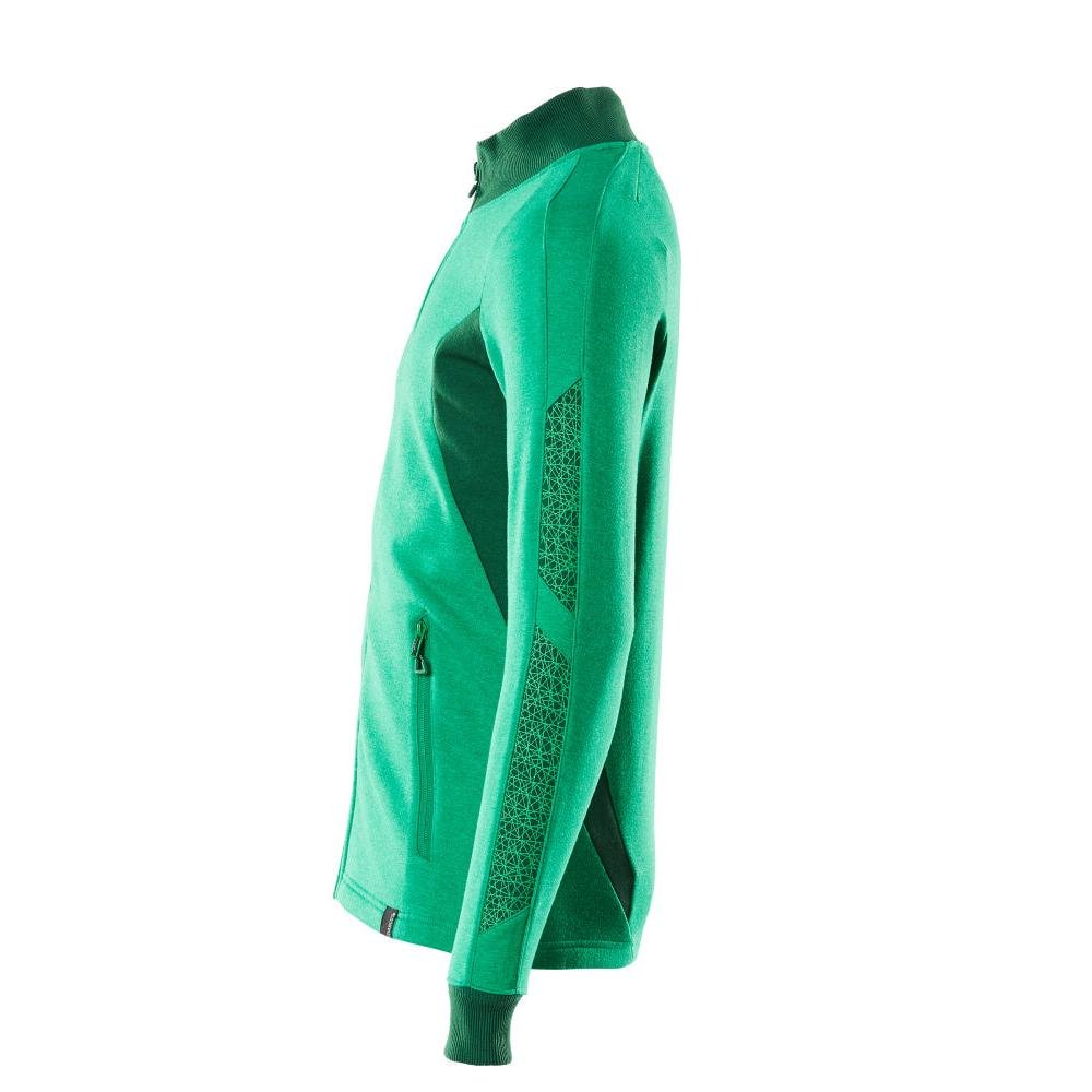 Sweatshirt med dragkedja, modern passform med dragkedja
