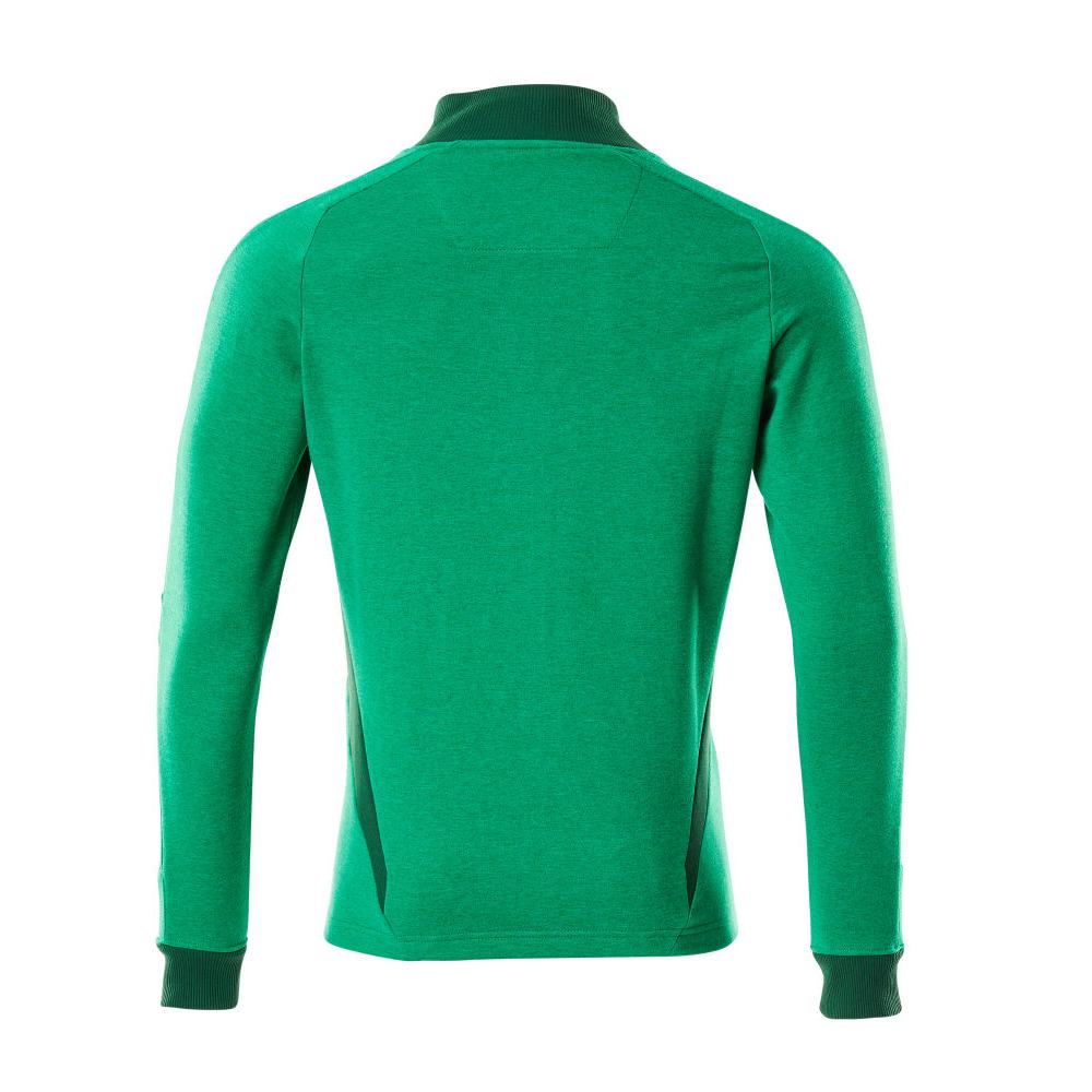 Sweatshirt med dragkedja, modern passform med dragkedja