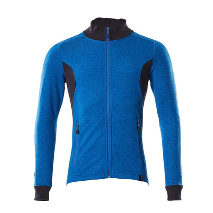 Sweatshirt med dragkedja, modern passform med dragkedja