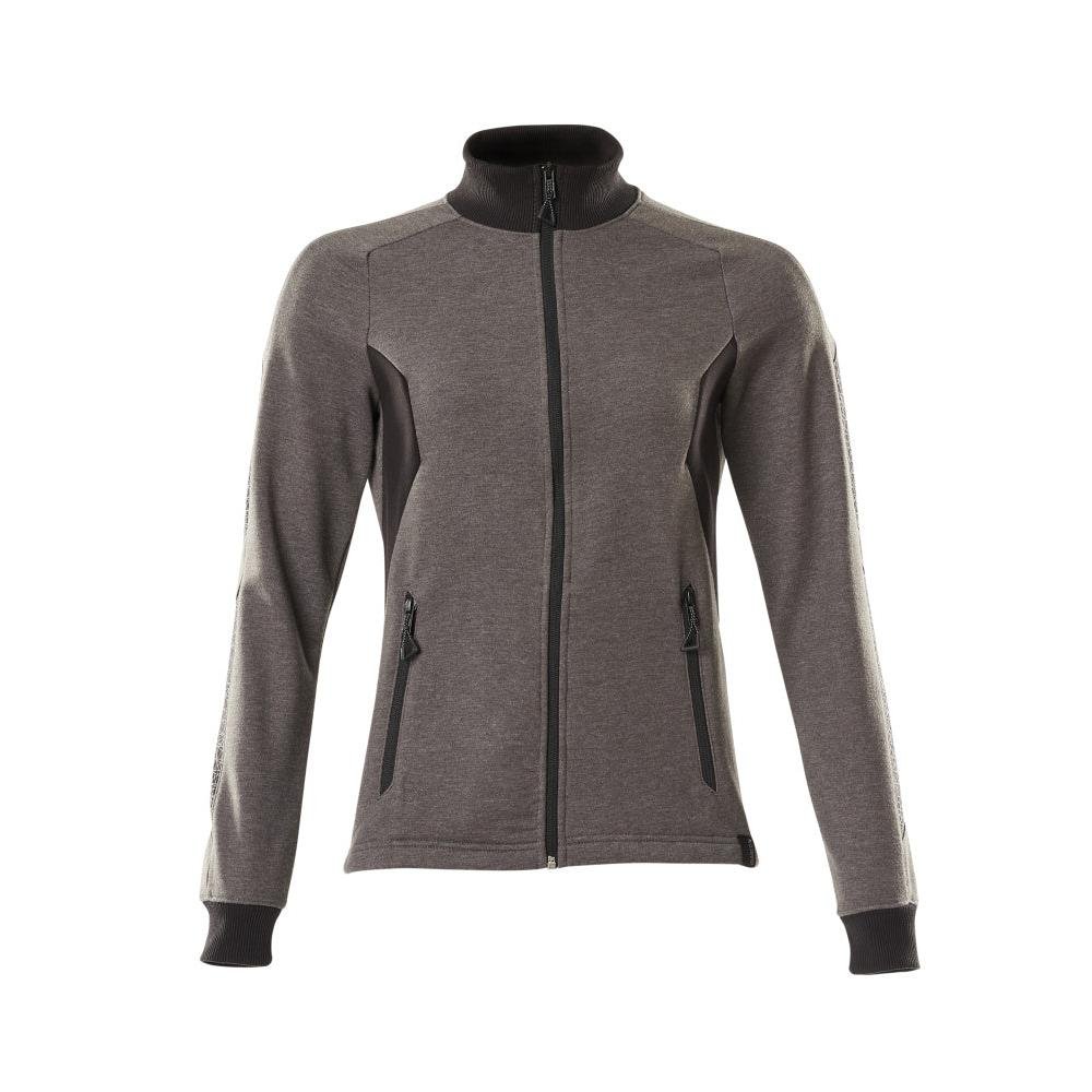 Sweatshirt med dragkedja, damtröja med dragkedja
