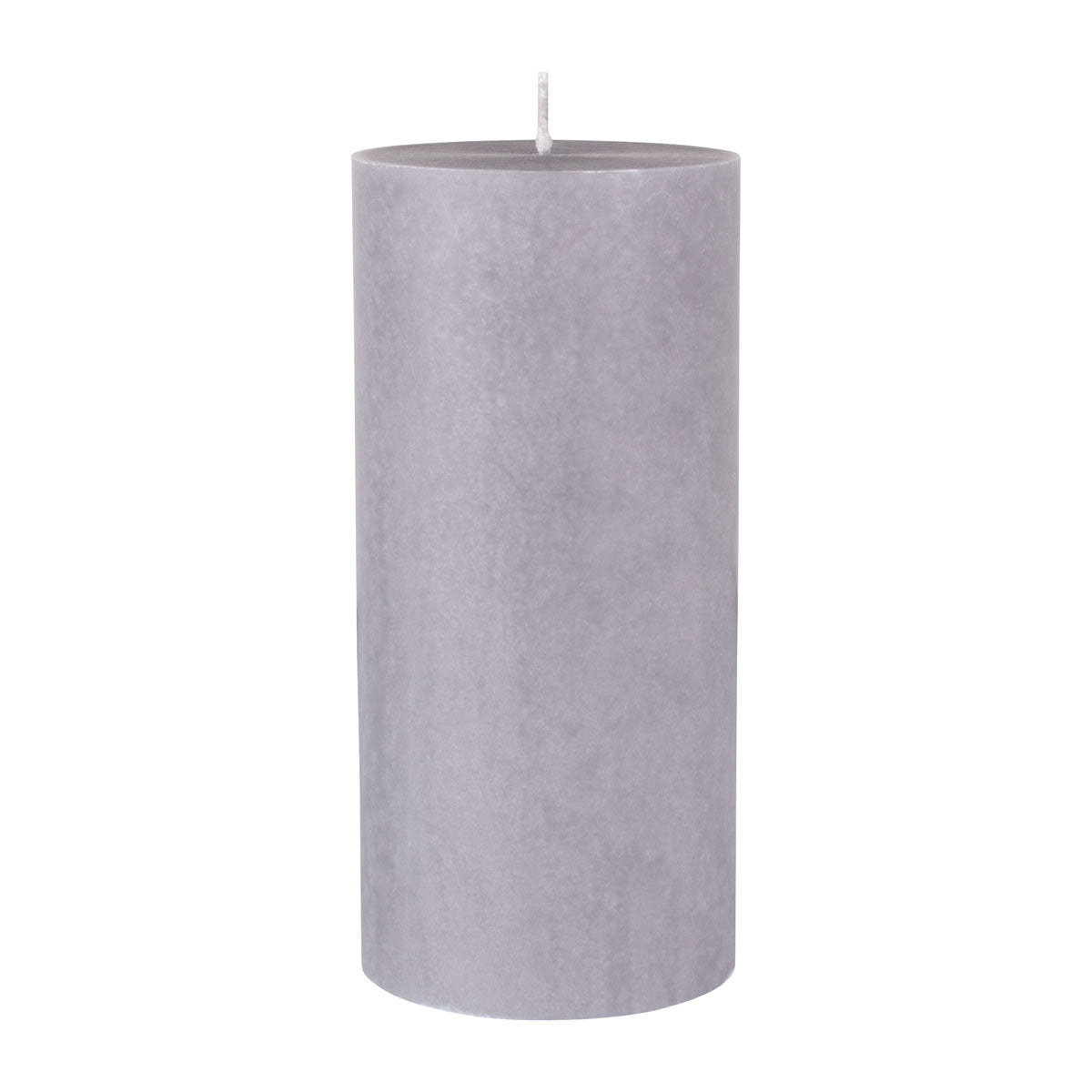Duni GmbH:s blockljus, 100% stearin (150 x 70 mm, ca. 50h), är ett högt grått cylindriskt ljus med en enda veke i mitten - idealiskt för dem som söker miljövänliga ljus.