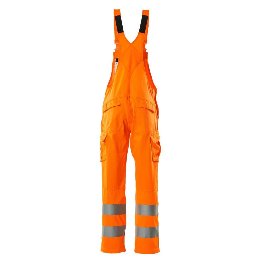 Byxbyxor, enkla byxor, hi-vis orange