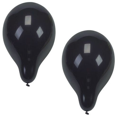 Två PAPSTAR 10 ballonger med en diameter på 25 cm från PAPSTAR GmbH-företag tillverkade av högkvalitativ latex svävar glänsande bredvid varandra mot en vit bakgrund och reflekterar rektangulära ljuskällor.