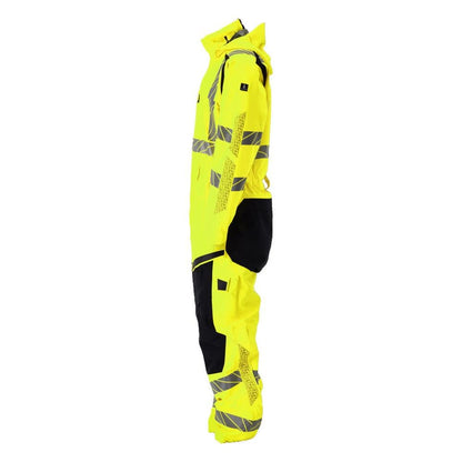 Vinteroverall CLIMASCOT®, lätt vinterkombination, hi-vis gul/svart