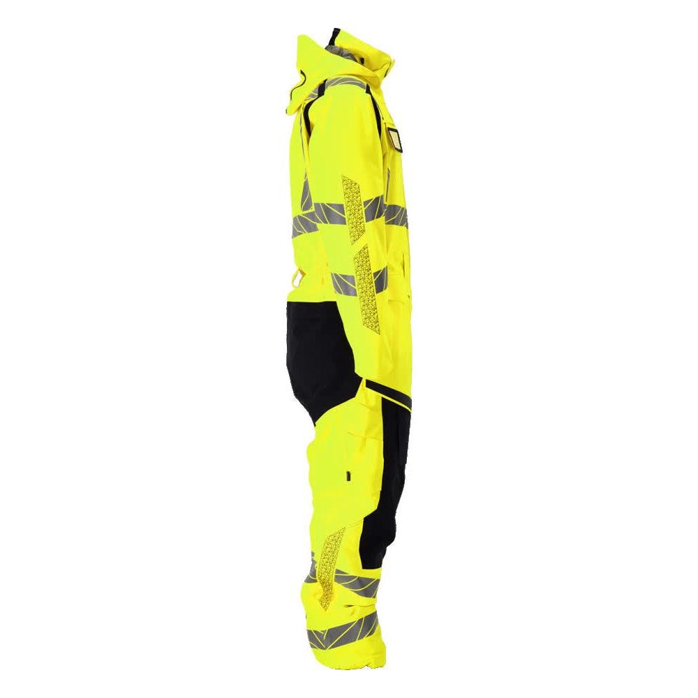 Vinteroverall CLIMASCOT®, lätt vinterkombination, hi-vis gul/svart