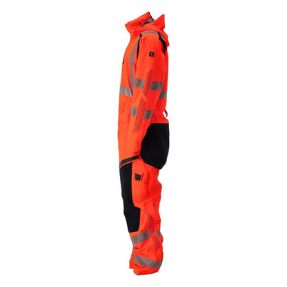 Vinteroverall CLIMASCOT®, ljus vinterkombination, hi-vis röd/mörk antracit