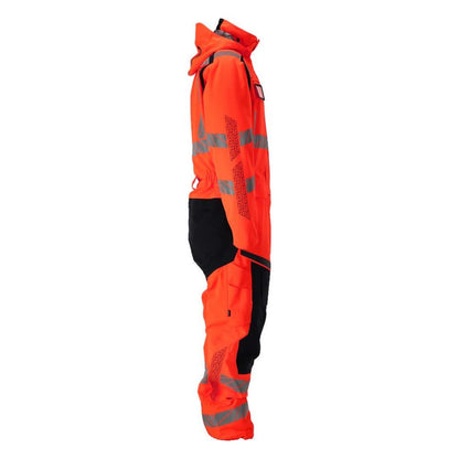 Vinteroverall CLIMASCOT®, ljus vinterkombination, hi-vis röd/mörk antracit