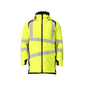 Parkas CLIMASCOT®-foder, lätt parkas, hi-vis gul/svart-blå